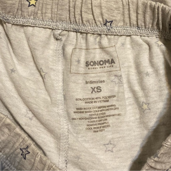 NWOT Sonoma Goods For Life® Women’s Pajama Sleep PJ Shorts Celestial Stars Moon - Picture 5 of 7
